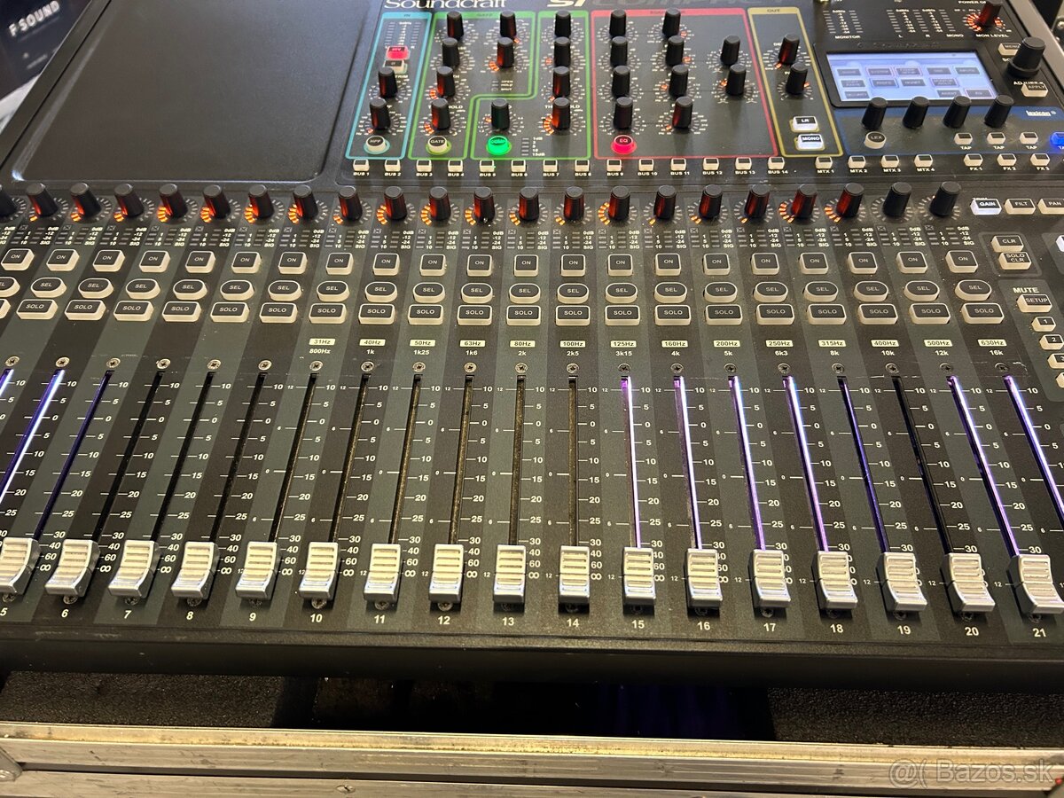 Soundcraft si compact 24 + stagebox mini 32