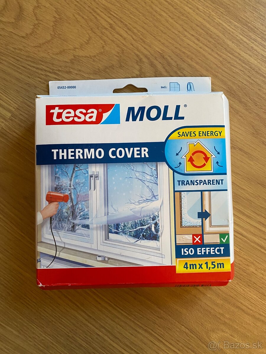 Window insulation film Tesa Moll Thermo cover thermo zaves