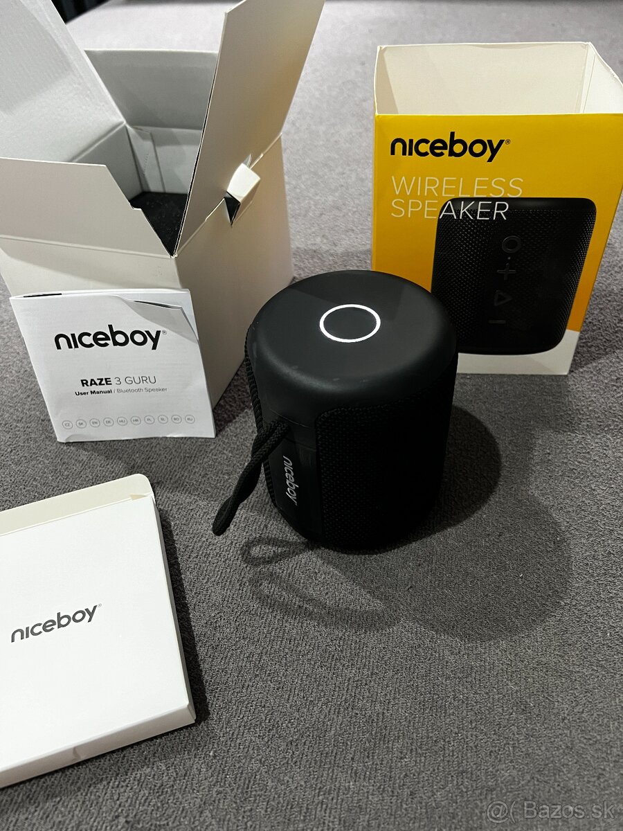 Niceboy Raze 3 Guru prenosný bluetooth reproduktor