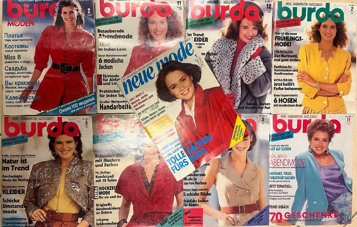 Burda, Neue mode