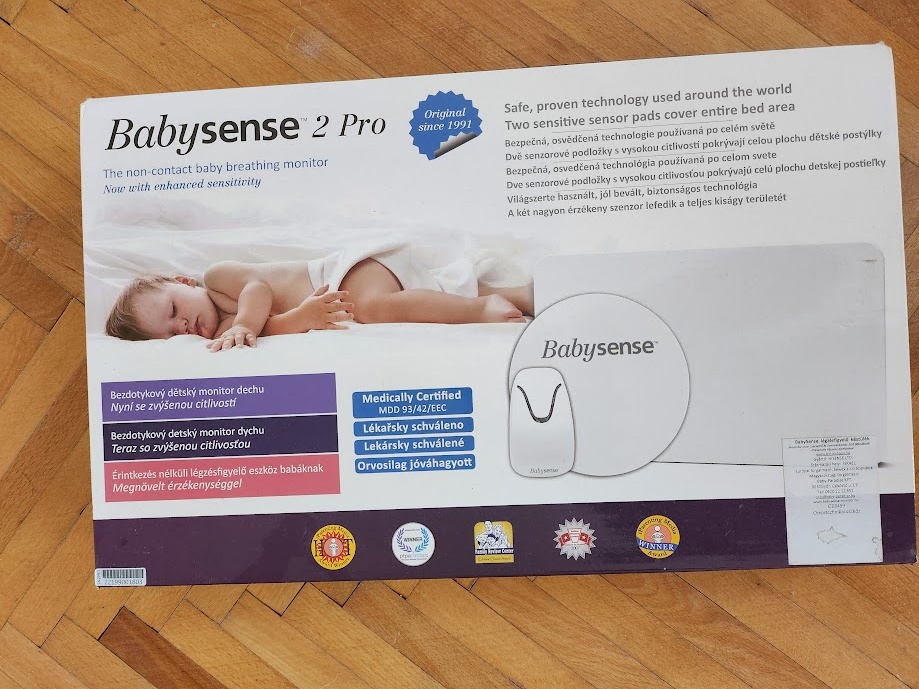 Babysense 2 Pro  bezdotykový monitor dychu