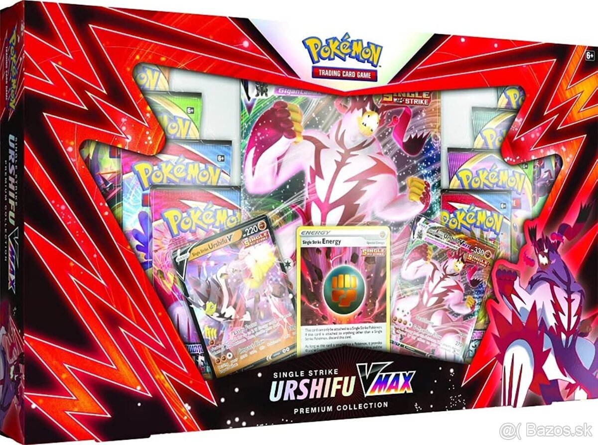 Pokémon Single Strike Urshifu VMAX Premium Collection