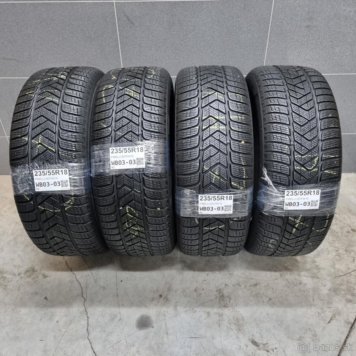 Zimné pneumatiky 235/55 R18 PIRELLI DOT4418