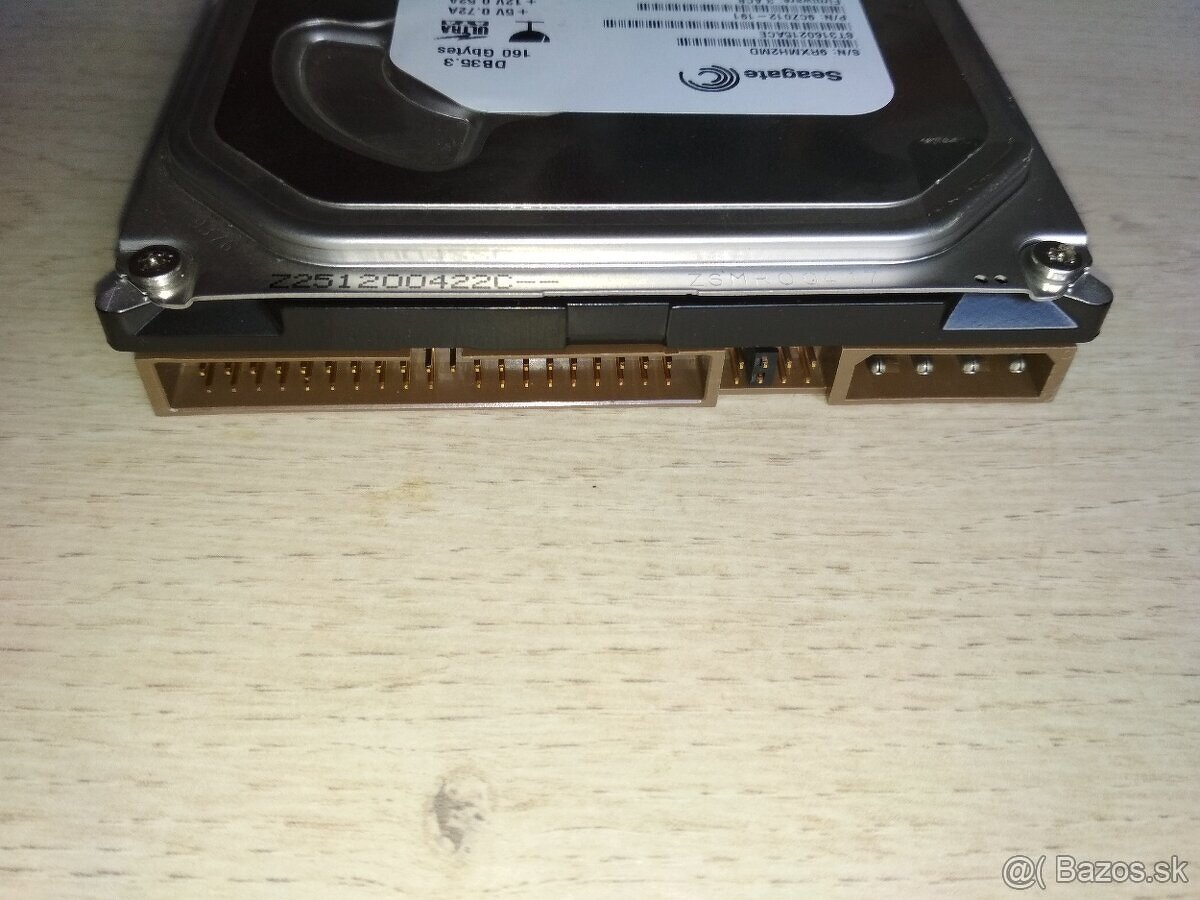 Seagate 160GB, 7.2K, 3,5", HDD ATA/IDE