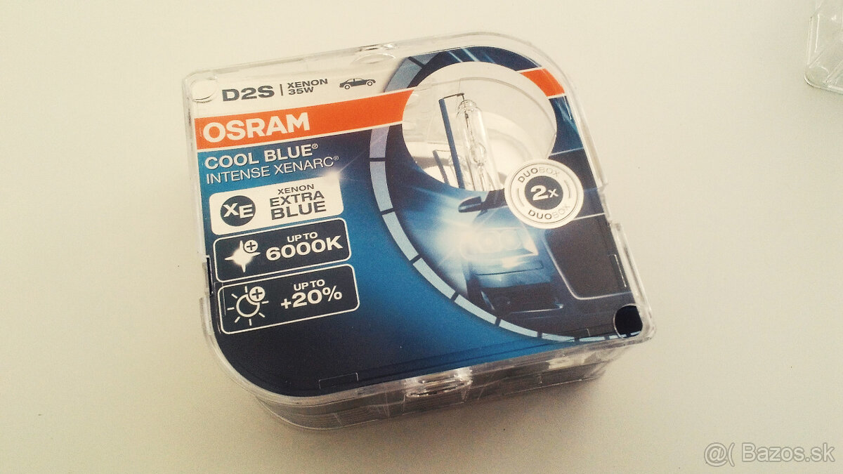 Predám D2S Xenon žiarovky OSRAM COOL BLUE INTENSE