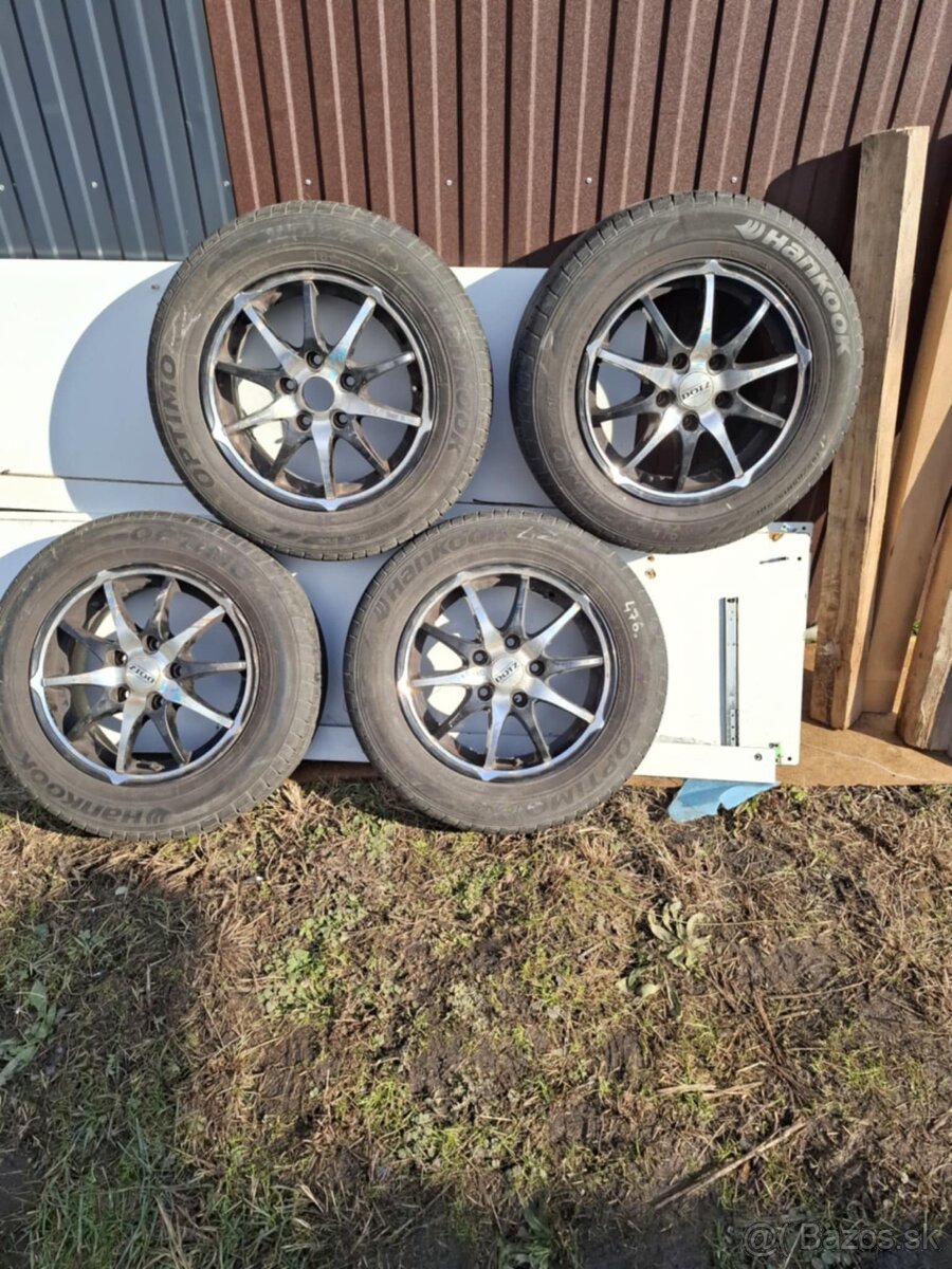 Elektróny 5x114,3 R15+ letné pneu