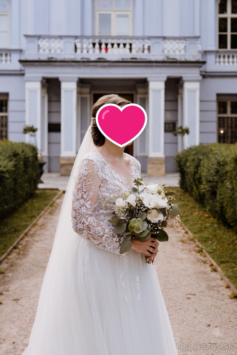 Svadobné šaty zn. Zina zo svadobného salónu Wedding Avenue.