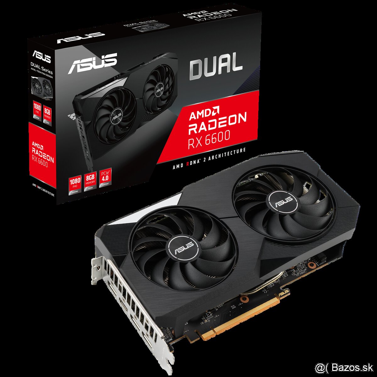 Asus (AMD Radeon)RX 6600XT dual 8GB