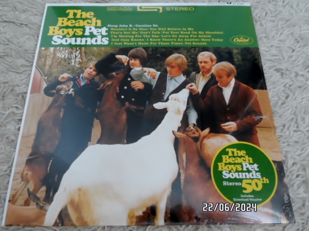 NOVÁ LP The Beach Boys "Pet Sounds"