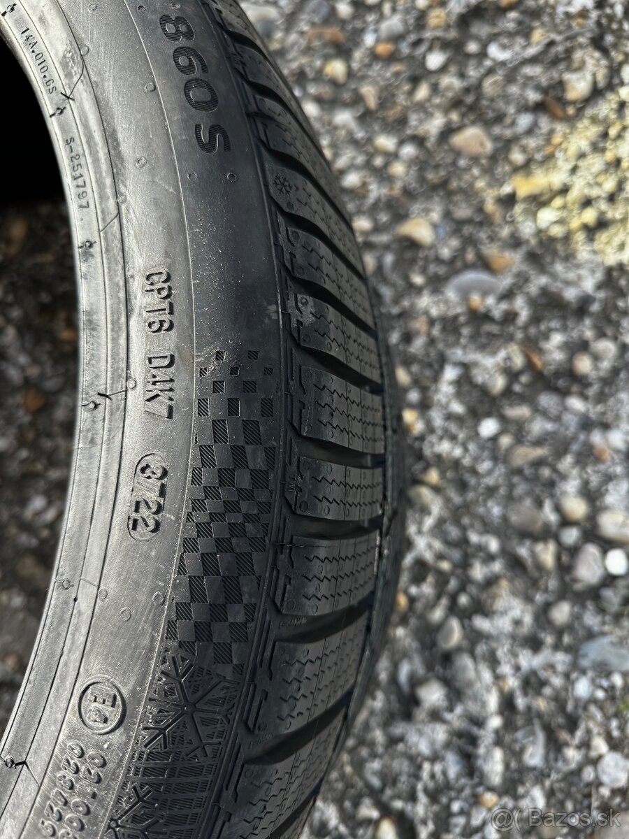 Predám 2 x pneumatiky Continental zimne  315/30 R21