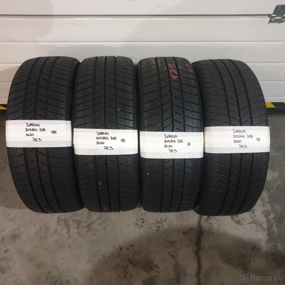 Zimné pneumatiky 205/45 R18 BARUM DOT2620