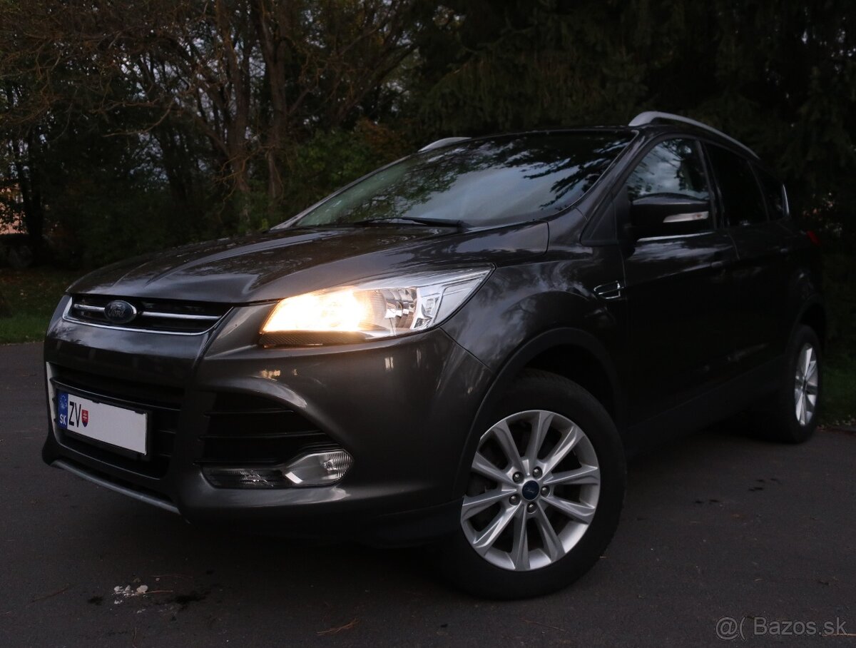 Predám Ford Kuga 2016 Titanium 4x4, šedá met - AJ NA SPLÁTKY