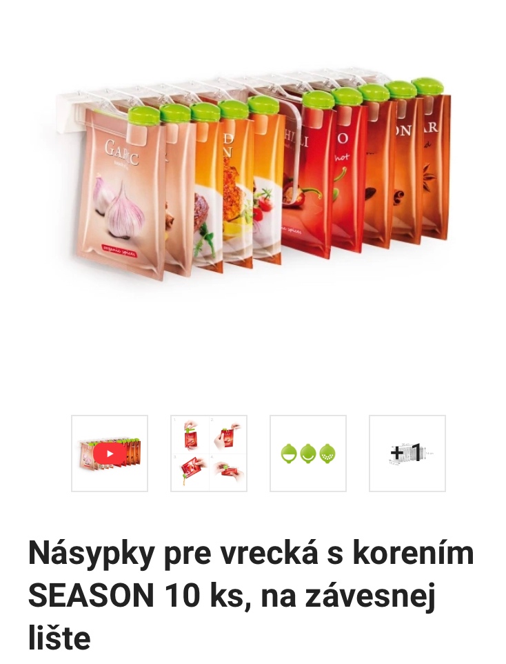 Držiak na koreničky Tescoma