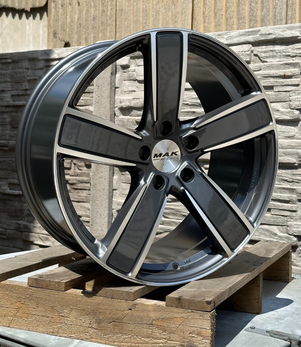 R21 5x130 (71,6) MAK TURISMO-FF GUNMETAL DIAMONDCUT 10J ET50