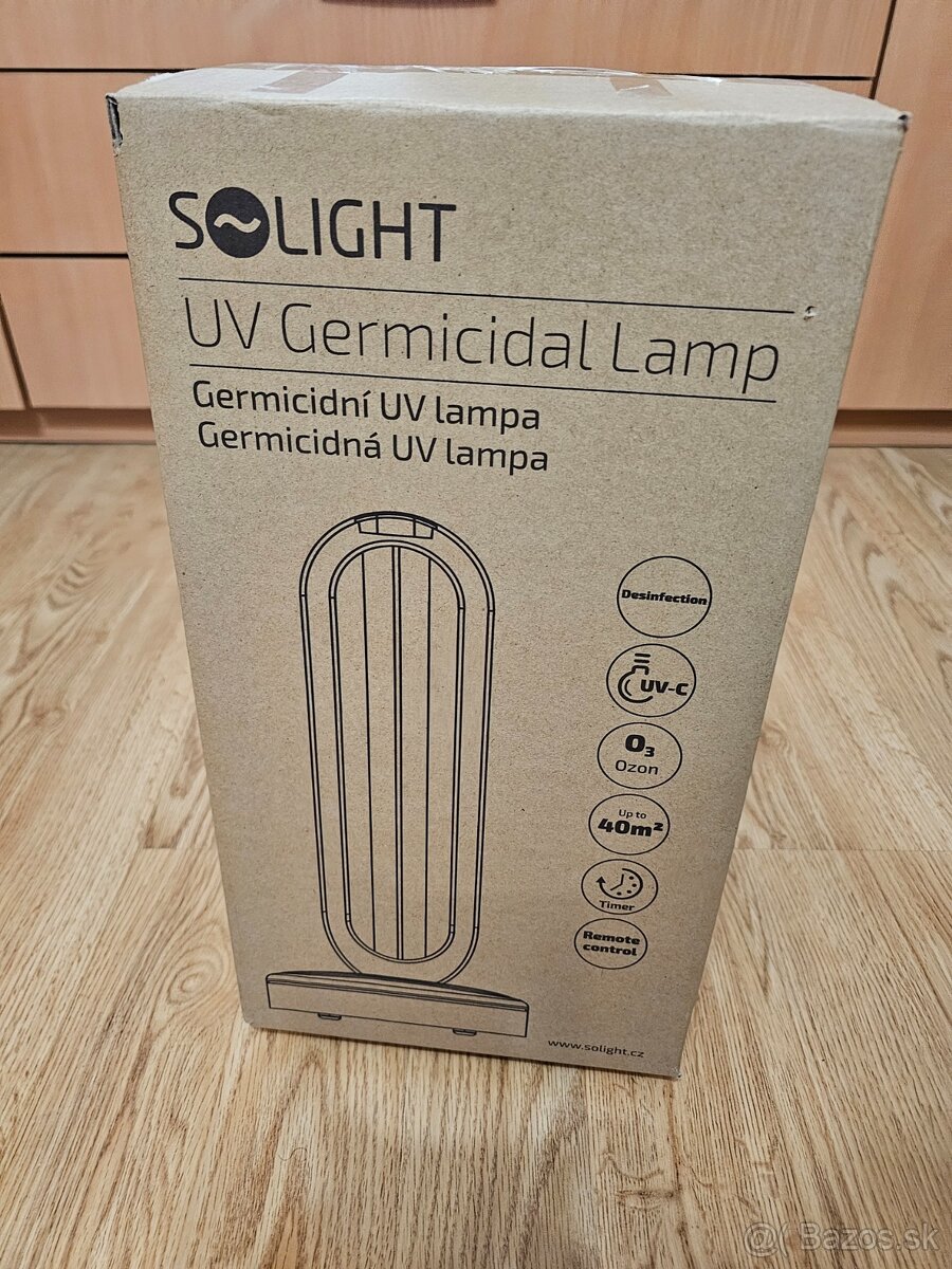 Solight germicídna UV lampa