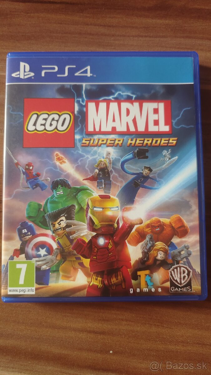 LEGO MARVEL SUPER HEROES na konzolu PS4/PS5