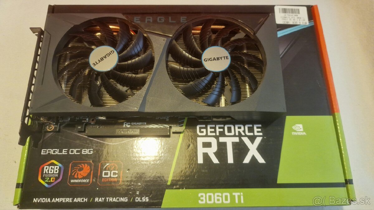 Grafická karta RTX Gigabyte Eagle 3060Ti