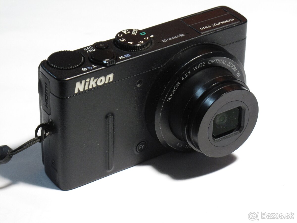 Nikon Coolpix P310 Black - 16Mpix, 4,2 x optický zoom