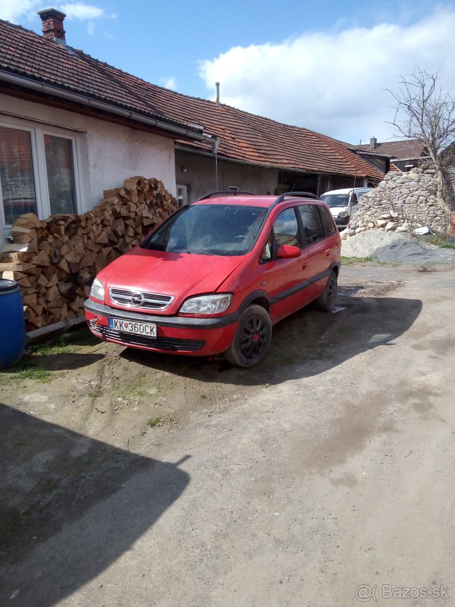 opel zafira diely 2.0 74 kw dvere starter alternator  motor