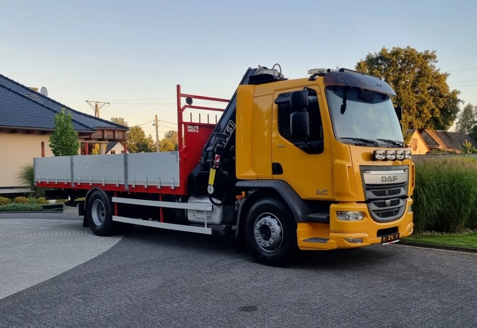 8546 - DAF LF 310 - 4x2 - Valník + HR-FASSI F185 AXP.24 – EU