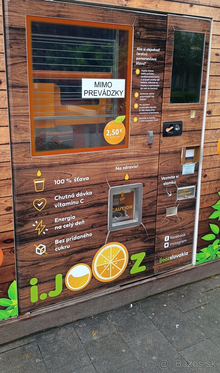 Pomarančový automat i.jooz fvor03