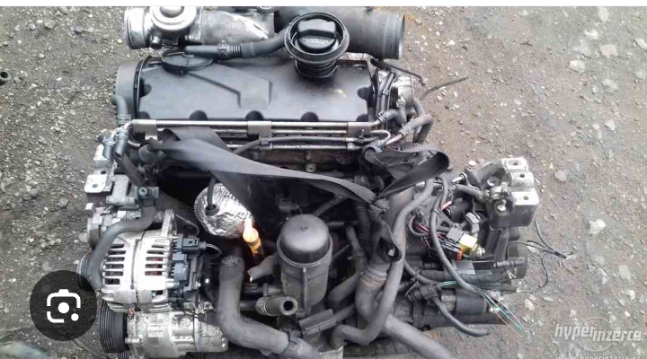 Predam komplet motor 1.9tdi 96kw asz