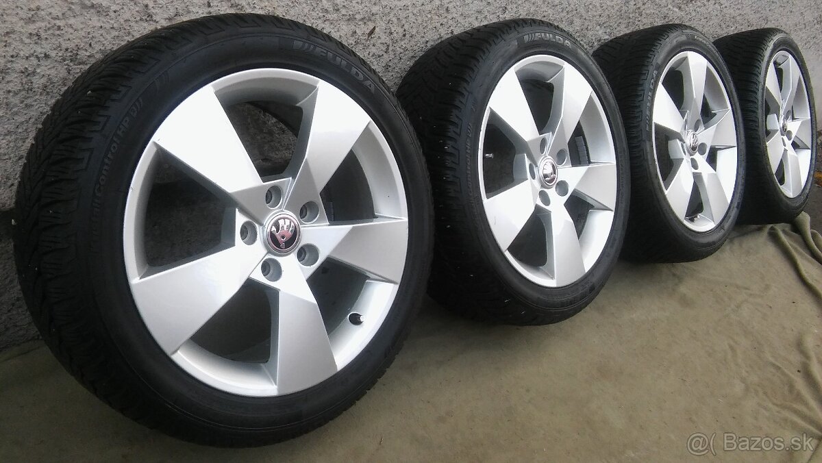 orig 5x112 r17 Škoda Octavia 3 model Denom zimné 225/45 r17