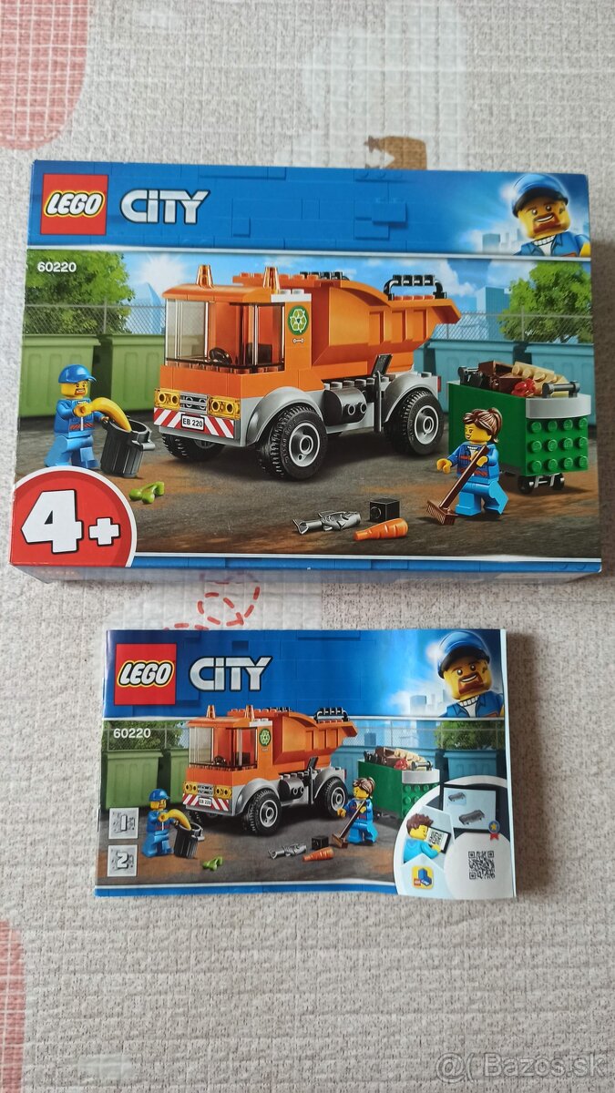 Lego city 60220 smetiarske auto