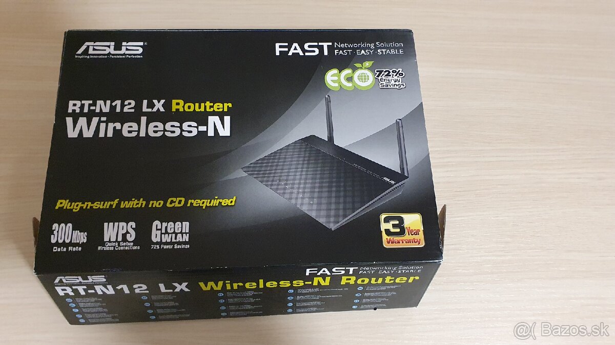 Bezdrôtový router Asus RT-N12+-N300