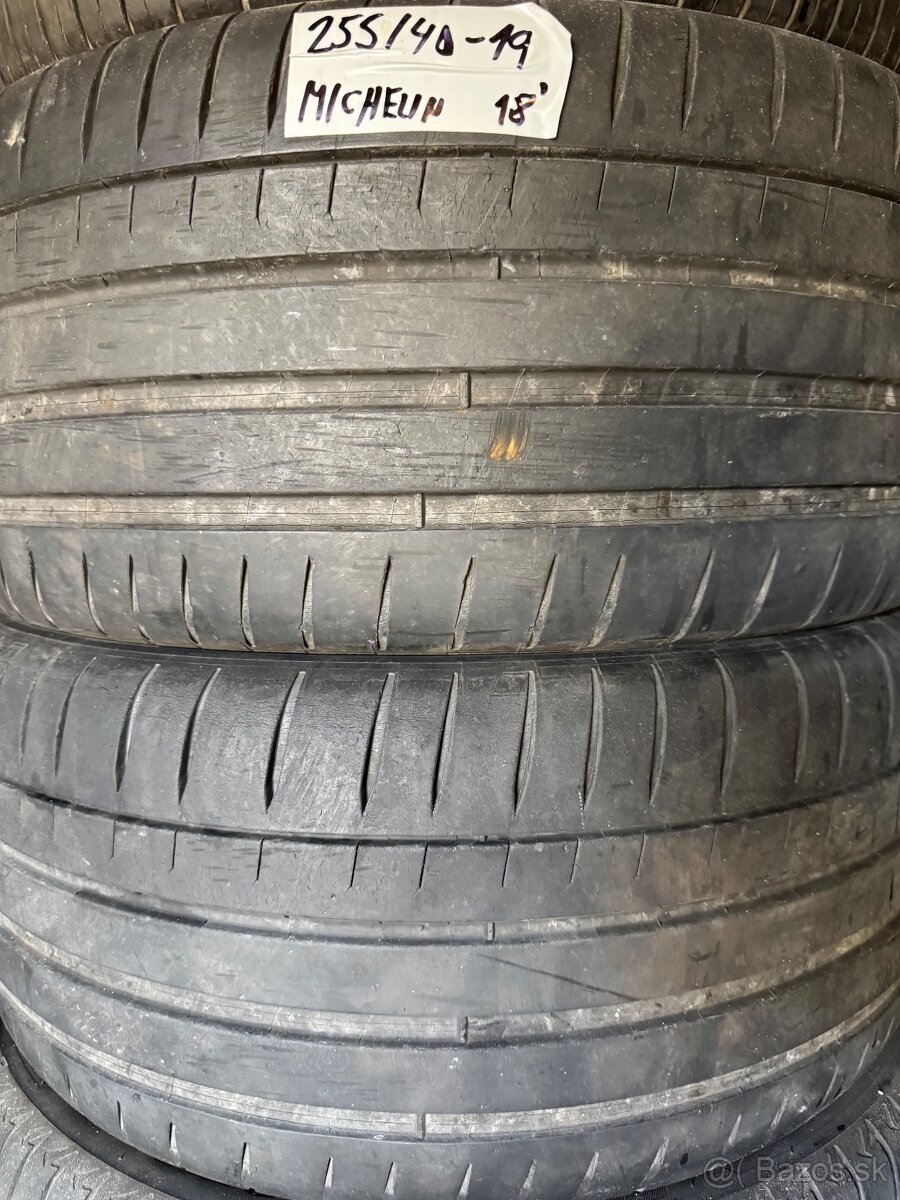 Letne gumy 255/40 R19 Michelin