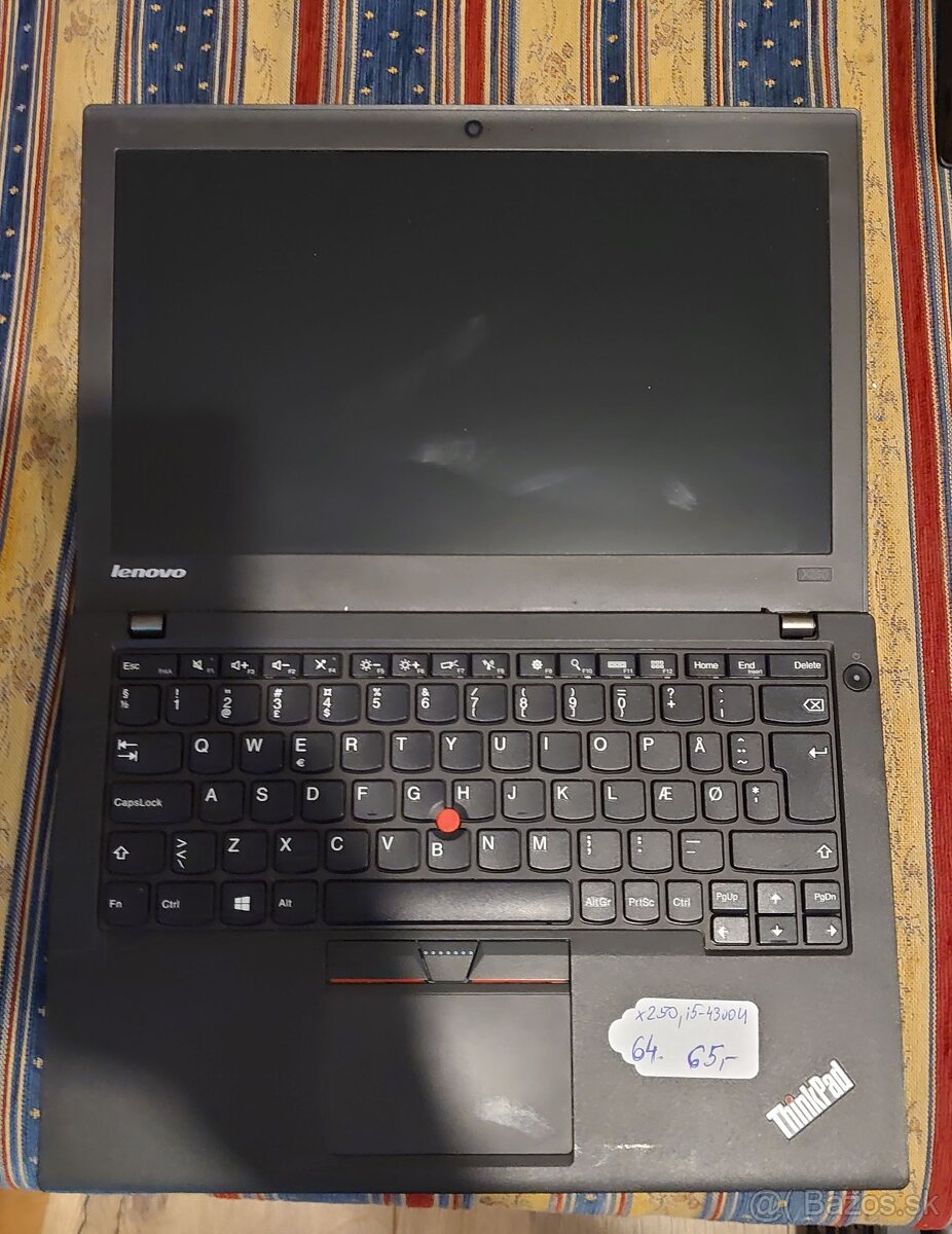 Lenovo ThinkPad X250, i5-4300U, 12,5"