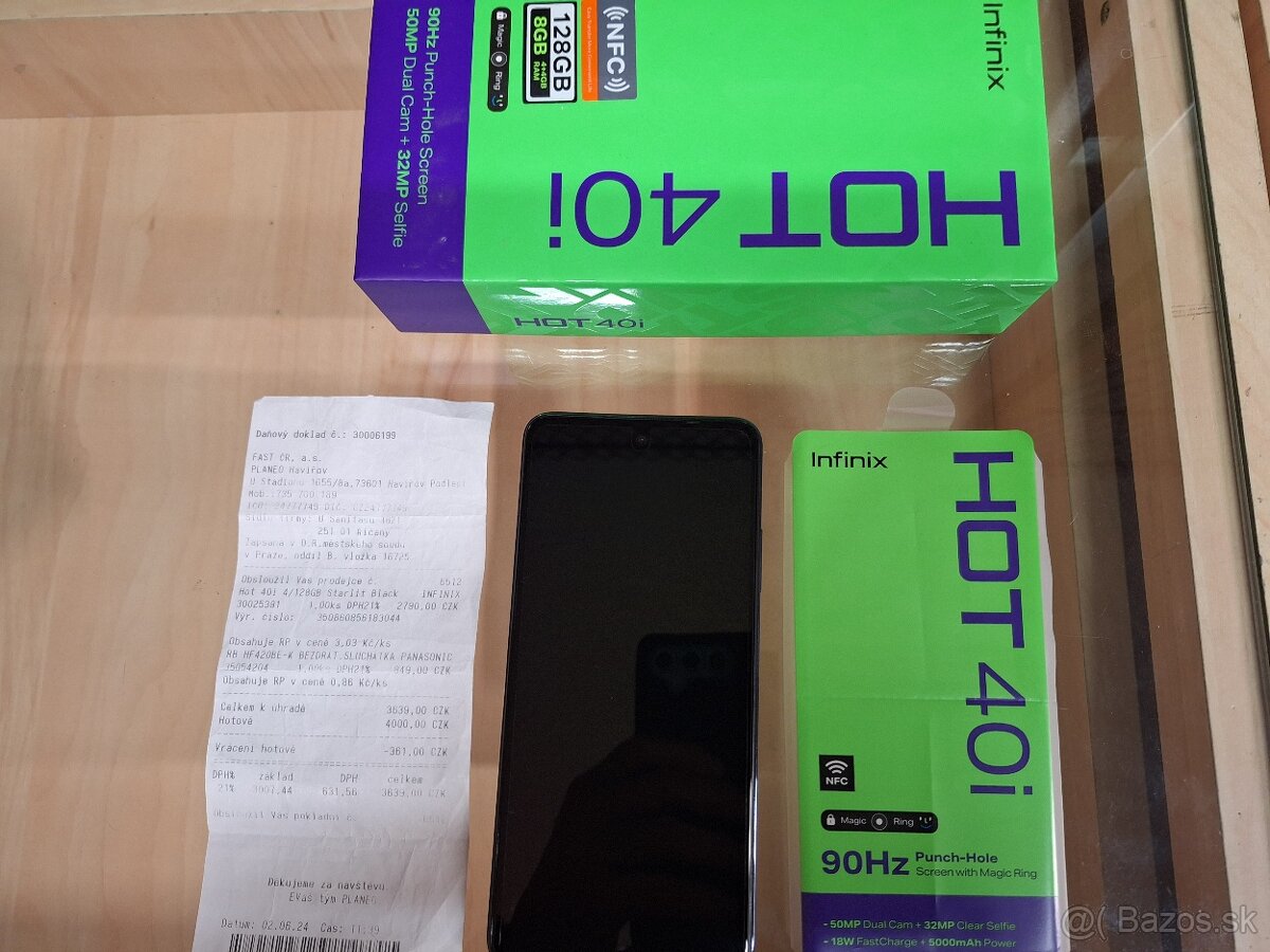 Infinix Hot 40i 4GB/128GB (záruka)