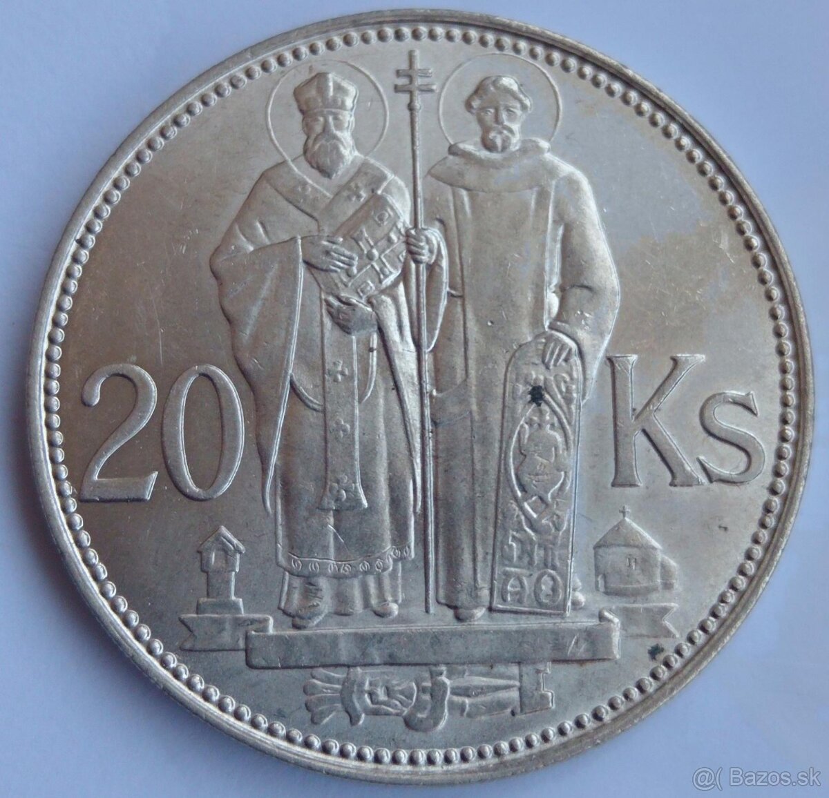 Stříbrná 20 koruna 1941 Slovensko