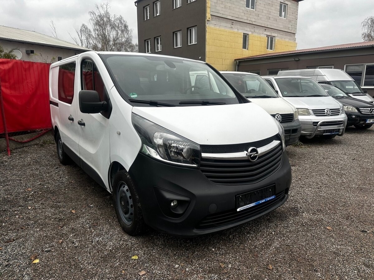 Opel Vivaro 1.6 DCI KLIMA SERVISKA 2xšoupačky