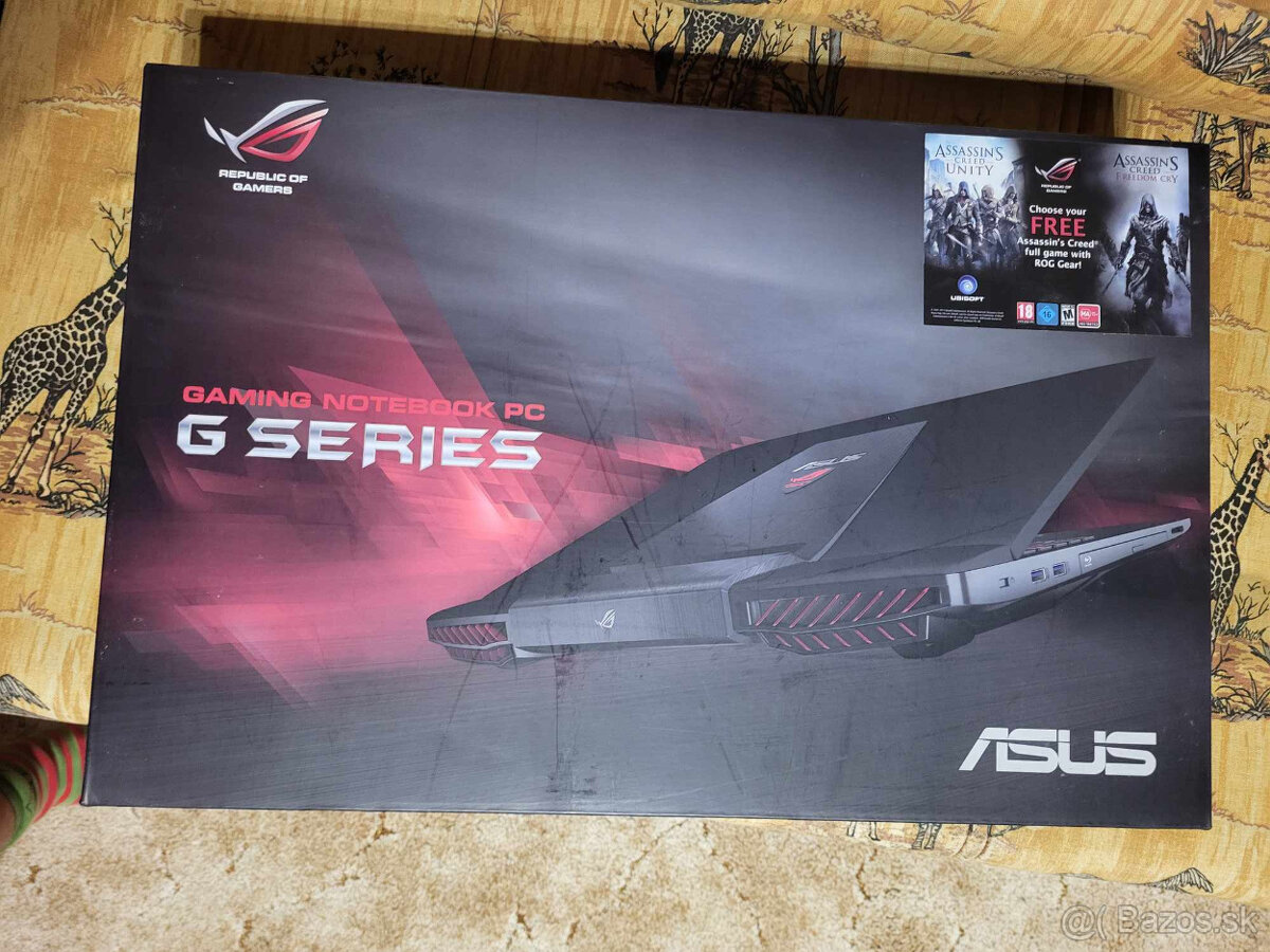 Gaming notebook Asus Rog G751JT