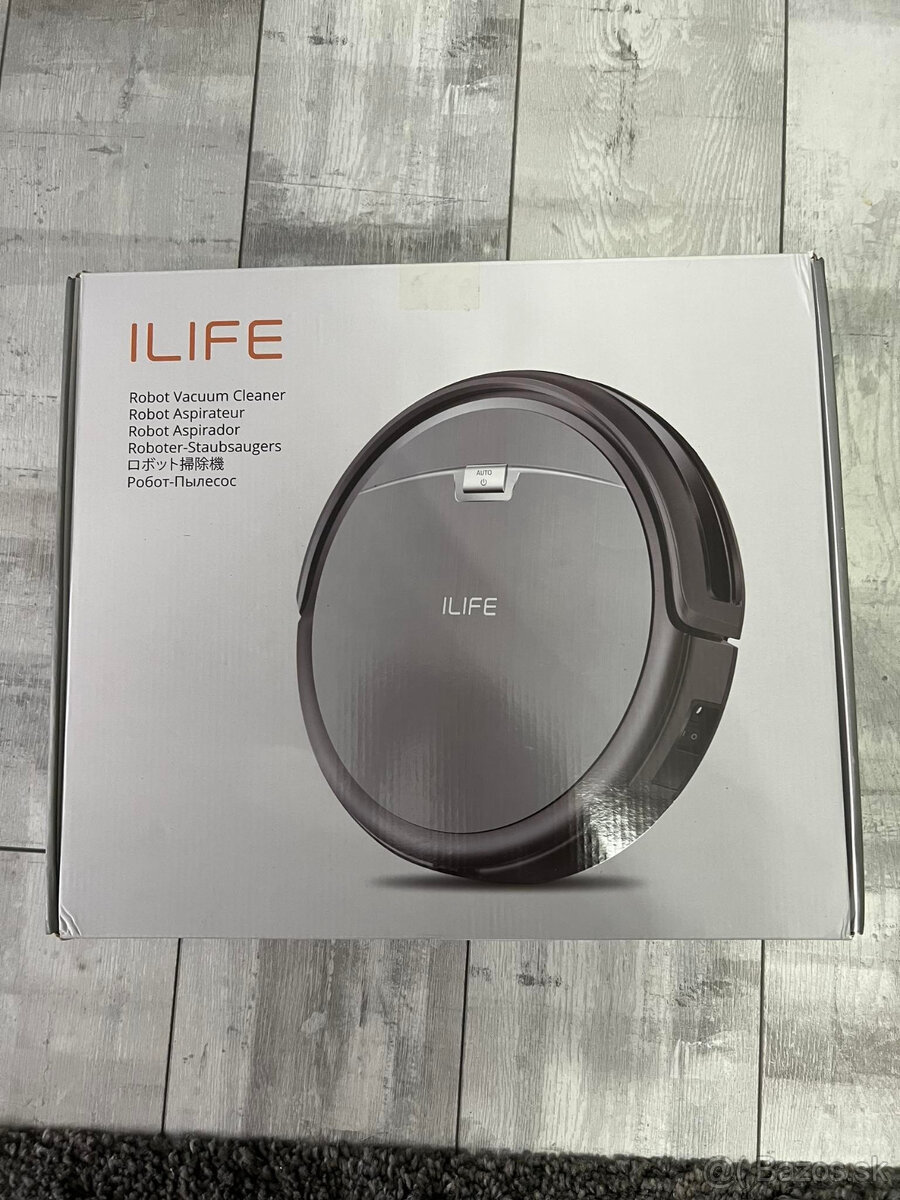 robotický vysávač iLife A4S- NOVÝ s nefunkčnou baterkou