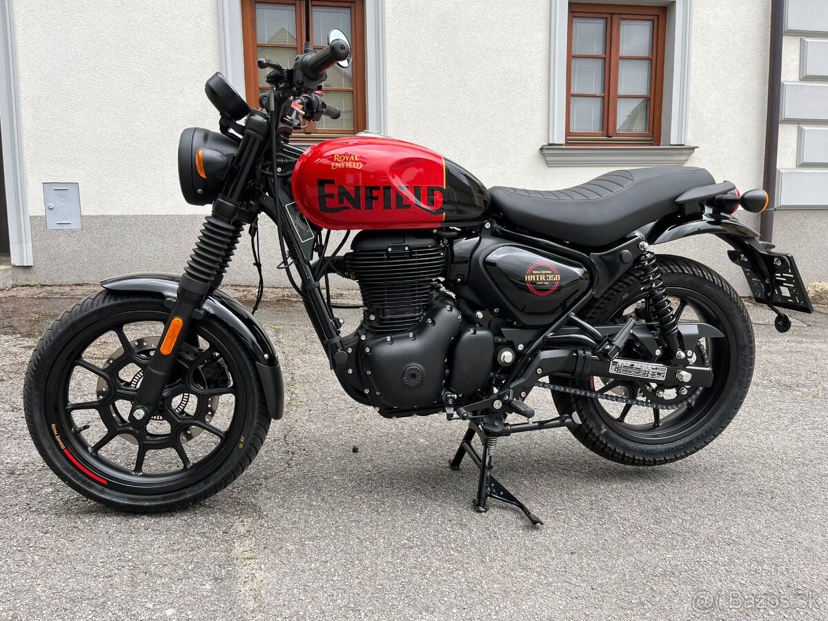 Royal Entfield HNTR 350-nová motorka, odpočet DPH