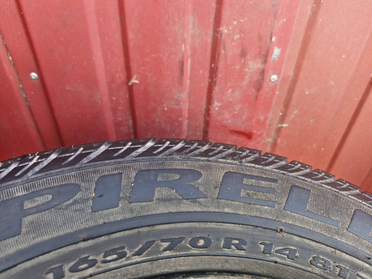 2x Letné 165/70R14 pirrlli