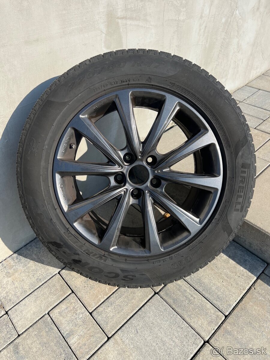 Predám SADU 4KS diskov VW GROUP 5x112 R17, PNEU na dojazd