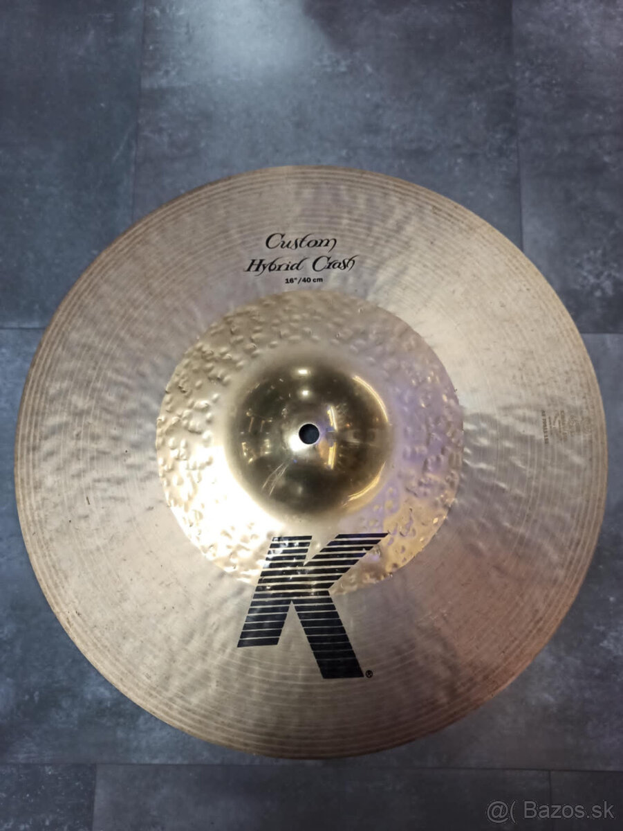 Zildjian 16" K Custom hybrid crash.