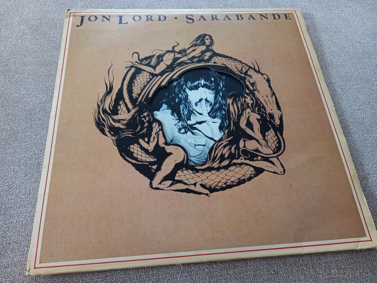 Jon LORD „Sarabande „ /Purple rec. 1976/ specialny obal /nu