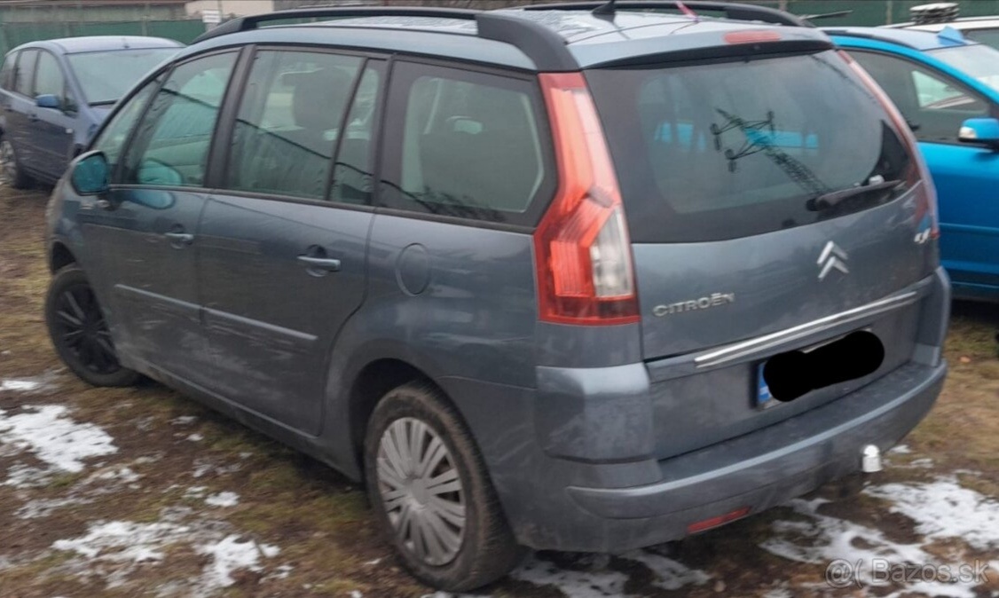 Rozpredám Citroen C4 Grand Picasso 1.6 HDI 80kw 2008