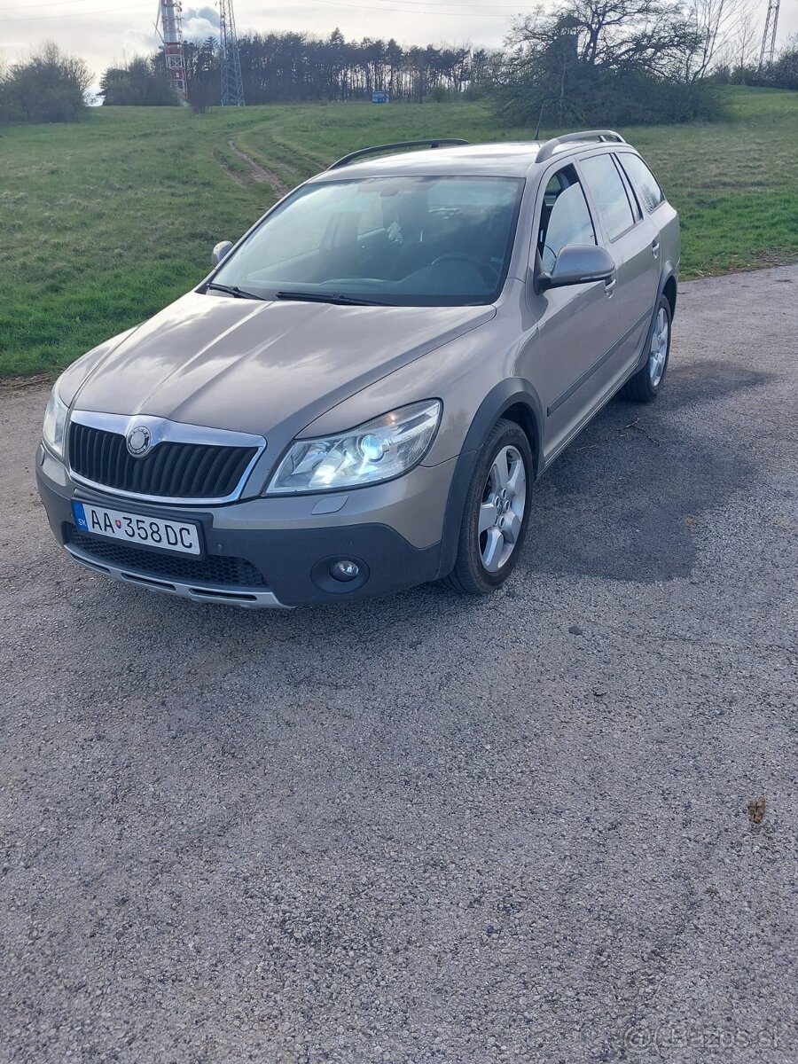 Skoda Octavia scout 2.0tdi 103kw 4x4 r.v.2011