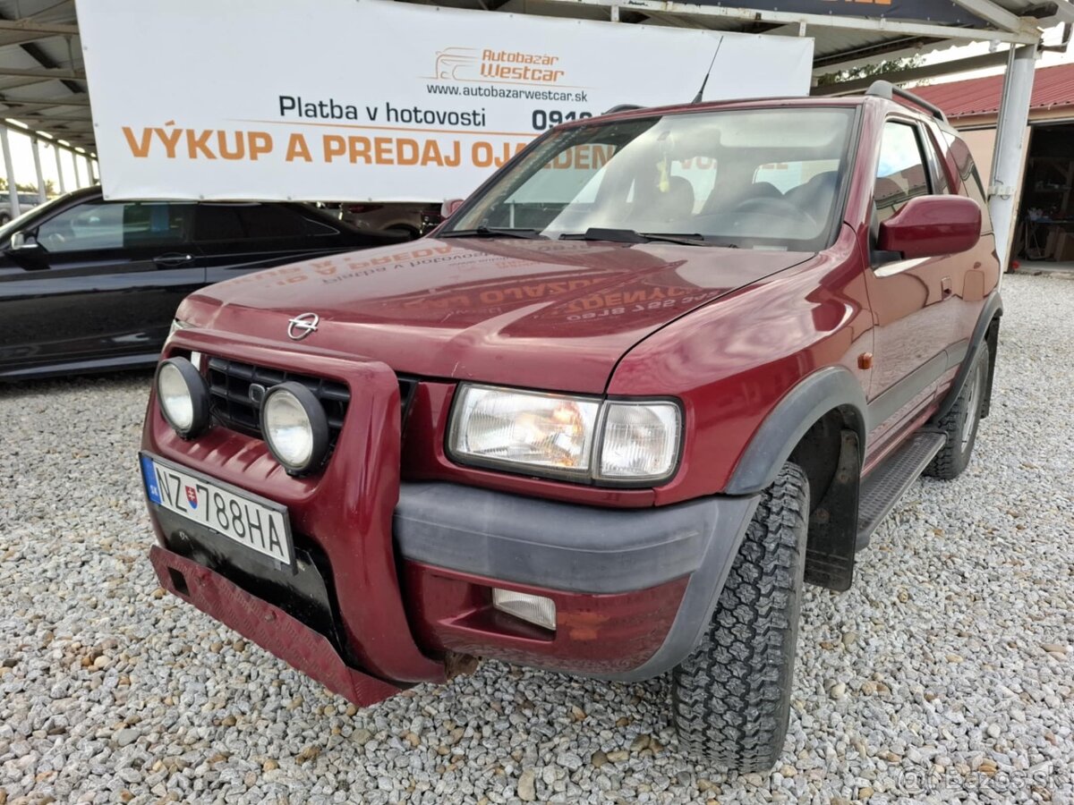 Opel Frontera 4x4- 85kW diesel