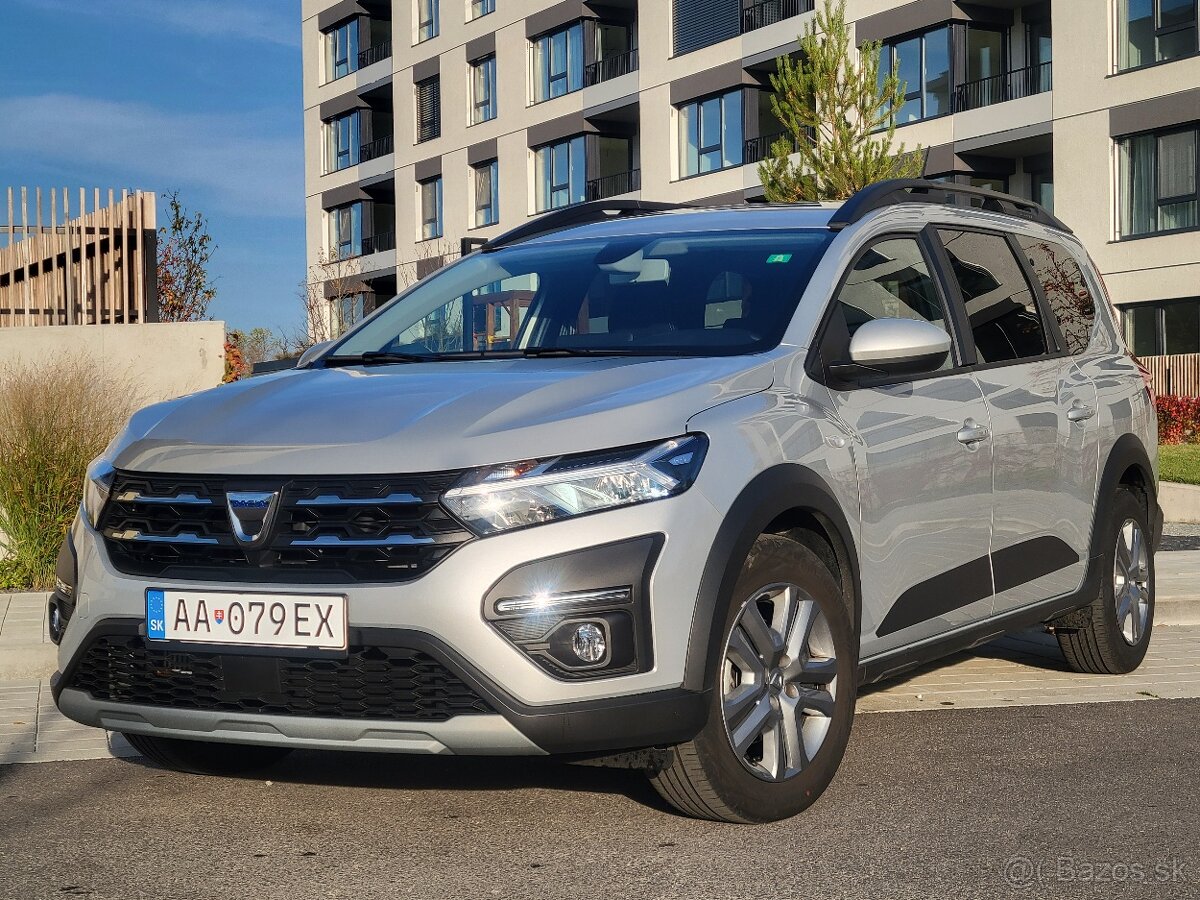 Predám Dacia Jogger 1.0 TCe 81kw 110k benzín 6/MT Comfort 7