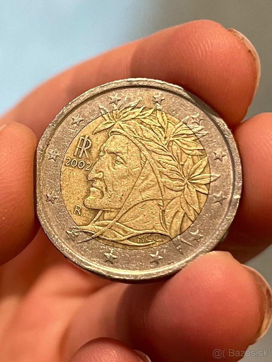 2 euro Dante Alighieri