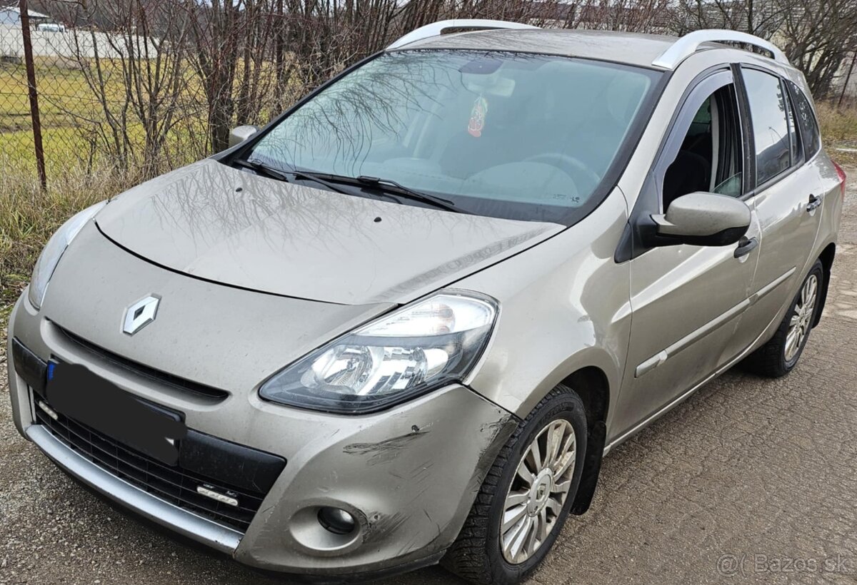 Rozpredám Renault clio 1.2 benzín 55kw 2009