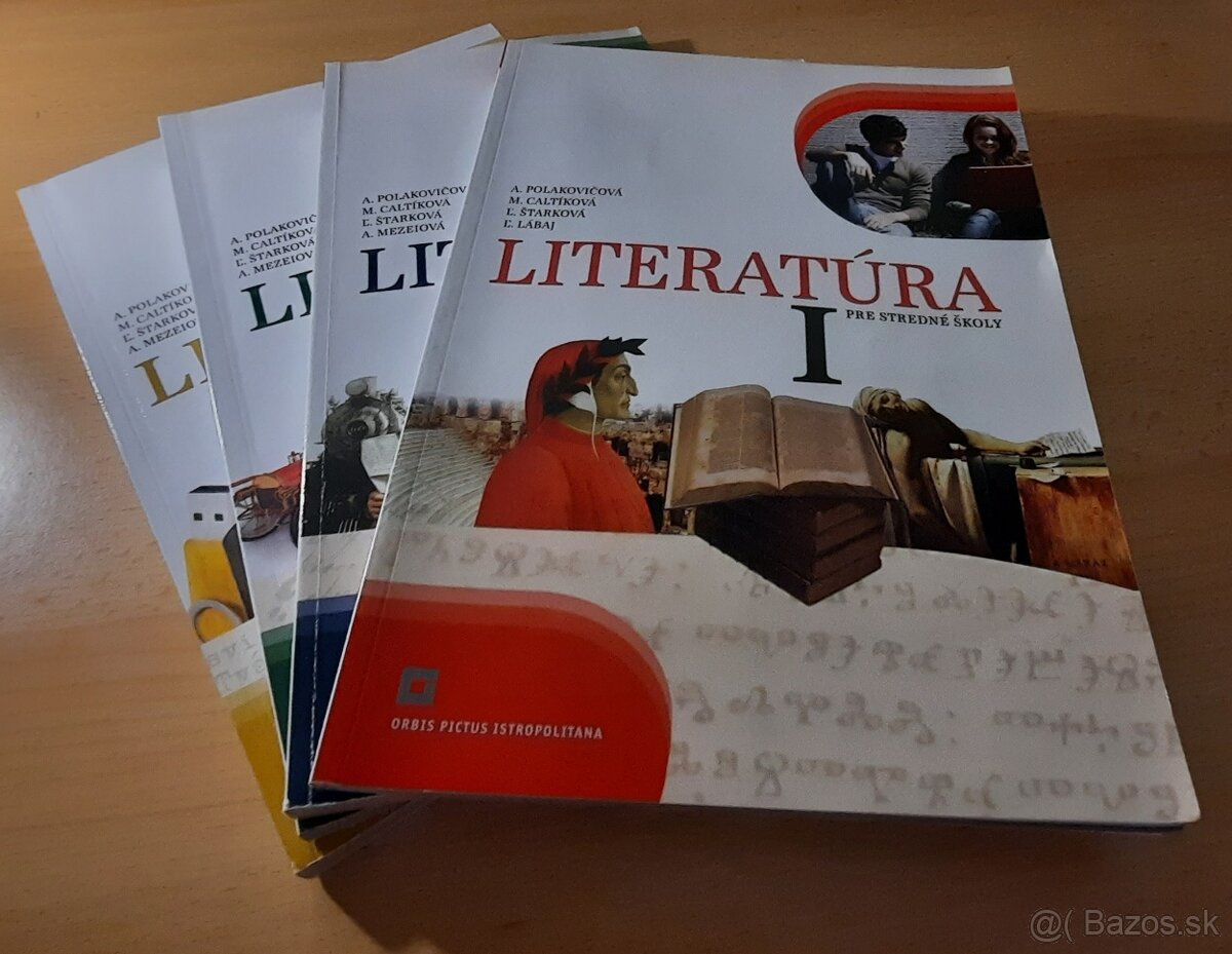 Literatúra pre stredné školy 1 až 4