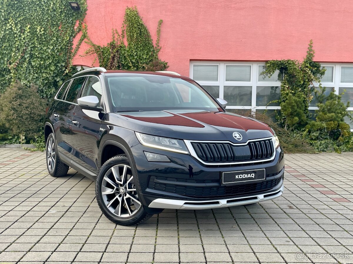 Škoda Kodiaq 2.0 TDi SCOUT 4x4 DSG°FULL LED°KESSY°R19°DPH°