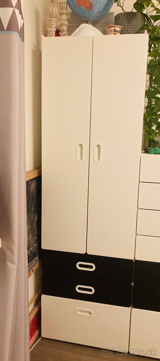 Detský nábytok - Ikea Stuva - vysoka skriňa